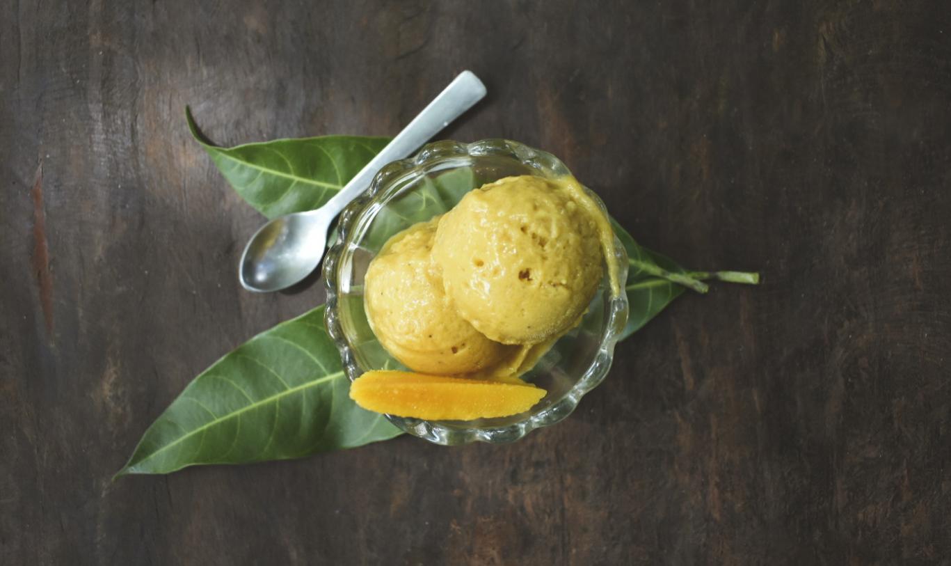 Vegan Mango Ice-Cream