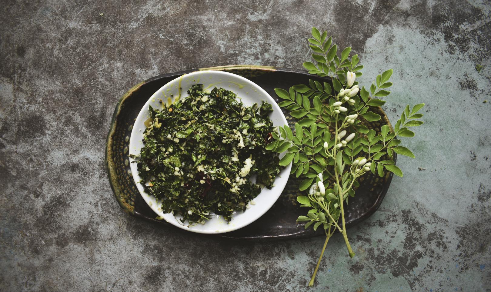 Drumstick Leaf Stir Fry